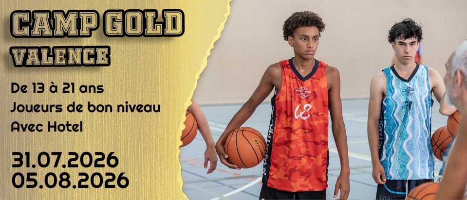 Camp Gold Valence été 2026
